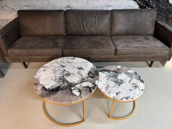 Patagonia White Kwartsiet Natuursteen Tafelblad