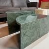 Groen marmer tafels
